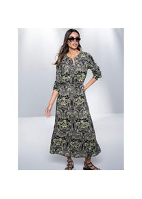 Heine , Druckkleid »Druck-Kleid« , schwarz , moderner Druck