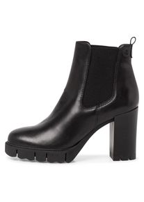 Tamaris , Stiefelette in abgerundeter Form , schwarz , Im eleganten Look