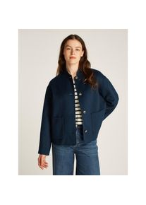 Tommy Hilfiger , Bomberjacke »DF WOOL BOMBER JACKET«, mit Wollanteil , blau , Bomberjacke von Tommy Hilfiger