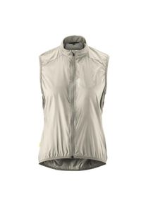 Gonso , Damen , Funktionsweste &raquo;Road Vest Wind W&laquo; Damen Weste, atmungsaktive Radweste, leichte Windweste, Tight Fit , grau , Enganliegende Passform