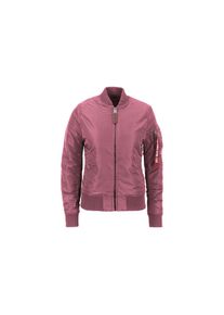 Alpha Industries , Bomberjacke »Women - Bomber Jackets MA-1 VF Vintage Fit 59 W« , pink , Flight Nylon Stoff