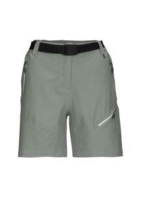 Killtec , Shorts »KOS 241 WMN SHRTS«, Damen Funktionsshorts: Stretch, wasserabweisend, schnelltrocknend , grün , Damen Funktionsshorts mit Gürtel