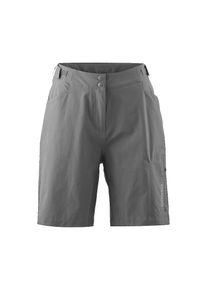 Gonso , Damen , Fahrradhose »Adventure Shorts W« Strapazierfähig und formstabil , schwarz , Etwas weitere Passform