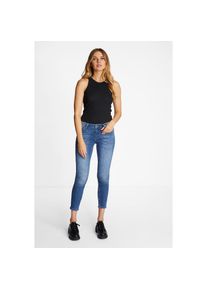 RICHROYAL , Skinny-fit-Jeans, in schmaler Passform , blau , Skinny-fit-Jeans, die deine Beine optisch streckt und deine Figur betont