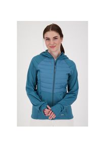LPO , Damen , Hybridjacke »PAM II WOMEN« auch in Grossen Grössen erhältlich , blau , Hybridjacke im aussergewöhnlichen Materialmix