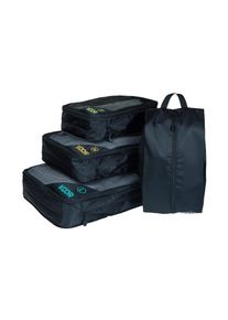 Kleiderschutzhülle »Goora, 4-teilig«, (Set, 4 St.) , schwarz , KOOR