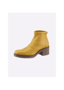Heine , Damen , Stiefelette , gelb , Made in Spain