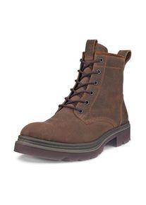 Ecco , Schnürboots »GRAINER W« , Stiefelette, Winterboots, Blockabsatz, mit Schurwollfutter , braun , Schnürboots mit zusätzlichem...