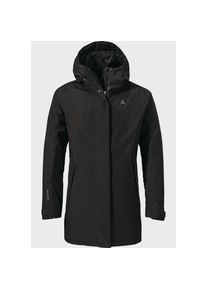 Sch&ouml;ffel Sch&ouml;ffel, Unisex, Parka &raquo;Hiking Parka Style Froda WMS&laquo; mit Kapuze, 9990, schwarz, 38, Wasserdicht & atmungsaktiv dank 2-Lagen VENTURI Membrane