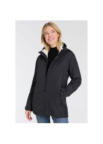 CMP , 3-in-1-Funktionsjacke »WOMAN LONG JACKET ZIP HOOD DETACHABLE«, mit Kapuze , schwarz , 3-in-1 Jacke von CMP