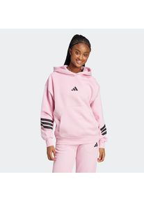 adidas Sportswear , Kapuzensweatshirt »W FI 3S OH HD« , pink , Dieser 3-Streifen Hoodie ist teilweise aus recycelten und erneuerbaren Materialien...