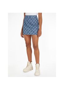 Tommy Jeans , Webrock »TJW TARTAN CHECK CHAMBRAY SKIRT«, Webrock im modischem Tartan Karodessin , blau , Karorock von Tommy Jeans