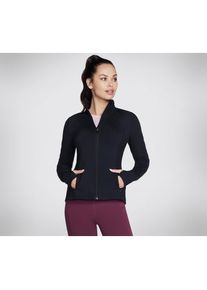 Skechers , Trainingsjacke »BOLD BLACK« , schwarz , Trainingsjacke aus 88% Nylon und 12% Elasthan für optimale Bewegungsfreiheit und Komfort