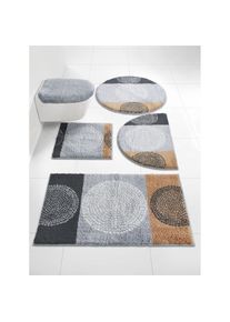 HEINE HOME, HEINE HOME Badematte, grau, taupe, 1 Stk.