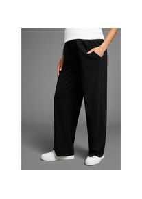 Neun Monate, Unisex, Umstandshose &raquo;Weiche Jersey-Hose&laquo; Jersey-Hose f&uuml;r Schwangerschaft und Stillzeit, schwarz, 44/46, N-Gr, Umstandhose von Neun 