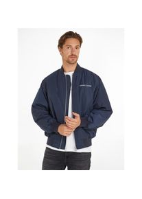 Tommy Jeans Plus , Bomberjacke »TJM ENTRY BOMBER EXT«, Grosse Grössen mit Logopatch , blau , Jacke von Tommy Jeans