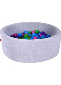 Bällebad »Soft, Grey« mit 300 Bällen softcolor , grau , KNORRTOYS