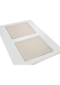 Platzset »Uni Collection«, (Packung, 2 St.) , beige , Adam