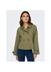 Only , Kurzjacke »ONLAPRIL SHORT TRENCHCOAT OTW NOOS« , grün , Kurze Jacke von Only