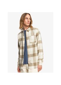 Quiksilver , Jungen,Damen , Langarmhemd &raquo;Motherfly&laquo; , beige , Stoff: Leichter Baumwollstoff [135 g/m2]