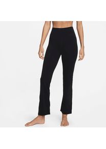 Nike , Yogahose »YOGA DRI-FIT LUXE WOMENS PANTS« , schwarz , Extra lange Yogahose mit ausgestelltem Bein für eine weite Passform