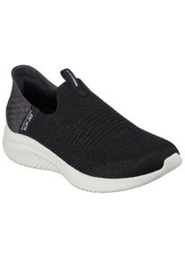 Skechers , Damen , Slip-On Sneaker »ULTRA FLEX 3.0 - SMOOTH STEP« Schlupfschuh, Slipper, Freizeitschuh in veganer Verarbeitung , schwarz ,...