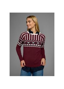 AJC , Jacquardpullover, mit Norwegermuster in verschiedenen Farbvarianten , bunt , Langarm Pullover mit Rundhals-Ausschnitt von AJC