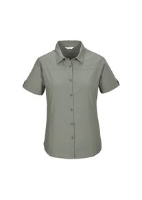 Killtec , Funktionshemd »KOS 1 WMN WVN SHRT«, Wasserabweisende, schnelltrocknende Bluse, PFAS-frei imprägniert , grün , Damen Funktionsbluse mit...