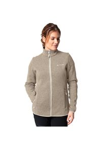 Vaude , Funktionsjacke , beige , Bequeme und warme Fleecejacke für Damen zum Wandern oder Wohlfühlen