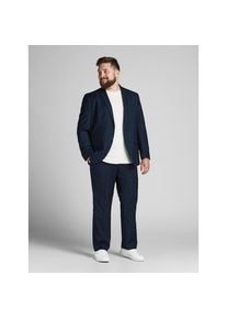 Jack & Jones PlusSize Jack & Jones PlusSize , Anzug »JPRFRANCO SUIT NOOS PLS«, (2 tlg.), slim fit , blau , Modischer Anzug von Jack & Jones Plus Size