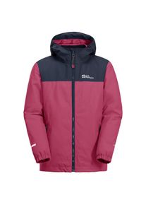 Jack Wolfskin , Kinder , 3-in-1-Funktionsjacke »SNOWCURL 3IN1 JACKET K« mit Kapuze , pink , Taftgefütterte Ärmel