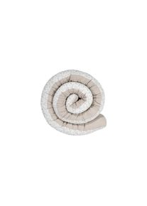 Bettnestchen »Ullenboom Waffel Floral Sand 300 cm« , beige , ULLENBOOM