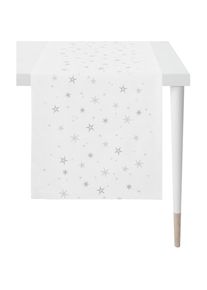 Tischläufer »9600 CHRISTMAS ELEGANCE, Weihnachtsdeko, Weihnachten«, (1 St.), Lurex-Jacquardgewebe , bunt , Apelt