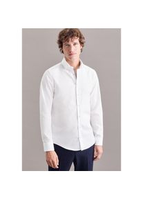 Seidensticker , Damen , Businesshemd &raquo;Slim&laquo; Slim Langarm Kentkragen Uni , weiss , Passform: Slim