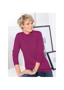 Classic Basics , Stehkragenpullover »Pullover« , pink , weich wie Kaschmir
