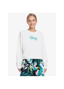 Roxy , Damen , Sweatshirt »Break Away« , weiss , Öko-Stoff: Mischgewebe aus Baumwolle...