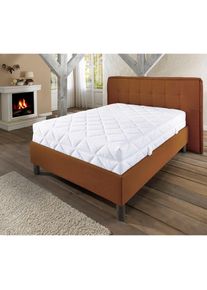 Breckle Taschenfederkernmatratze »Belvedere DeLux 1000«, 29 cm hoch, 1000 Federn, (1 St.), 7 ergonomische Liegezonen zur optimalten Körperanpassung , weiss...