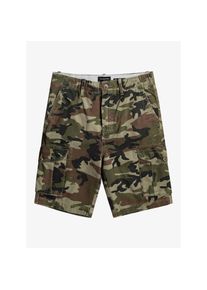 Quiksilver , Cargoshorts »Crucial Battle« , grün , Stoff: Baumwoll-Twill-Gewebe [250 g / m2]