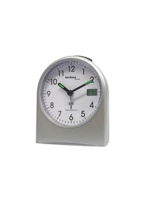 Technoline , Funkwecker »WT755« , silberfarben , Abmessungen: 9.5 x 5.5 x 11.5 cm (BxHxT)