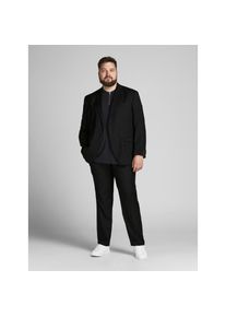 Jack & Jones PlusSize Jack & Jones PlusSize , Anzug »JPRFRANCO SUIT NOOS PLS«, (2 tlg.), slim fit , schwarz , Modischer Anzug von Jack & Jones Plus Size