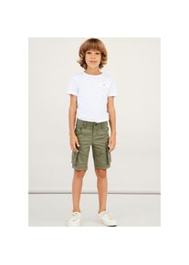 name it , Cargobermudas »NKMRYAN REG TWI L SHORTS 6776-BA NOOS« , grün , Cargoshorts von name it für Jungen