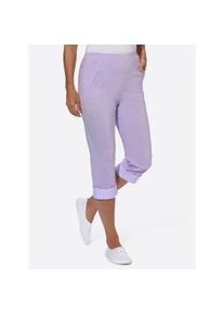 Casual Looks , Caprihose , lila , Schlupfform