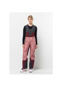 Jack Wolfskin, Unisex, Skihose &raquo;ALPSPITZE AIR PANTS W&laquo;, blush, powder, S (36), Normalgr&ouml;ssen, 2 Beintaschen, 2 Brusttaschen, Skipasstasche
