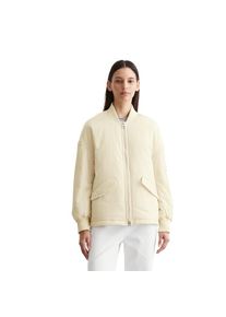 Marc O'Polo Marc O'polo, Unisex, Marc O'Polo Blouson aufgesetzten Armtasche mit Reissverschluss, dry sand, 42, Long-Blouson von Marc O'Polo