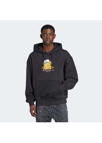 adidas Originals , Damen , Kapuzensweatshirt »GRAPHIC LO HD« , schwarz , Bequemer Hoodie mit Tiergrafiken.