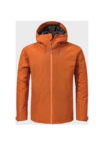 Schöffel , Herren,Damen , Outdoorjacke »Hiking Ins Jacket Style Wildkar MNS« mit Kapuze , gelb , Wasserdicht & atmungsaktiv dank 2-Lagen VENTURI ...
