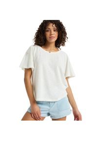 Roxy , Shirttop »Time For Palm Tree« , beige , Material: Slub-Jersey-Mischgewebe aus...