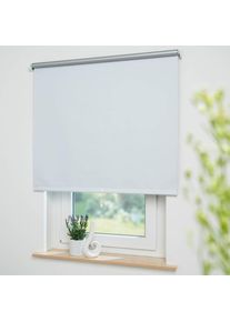 Springrollo »Thermo-Rollo« verdunkelnd energiesparend freihängend Thermo-Rollo Hergestellt in Deutschland , weiss , Liedeco , Obermaterial: 95%...