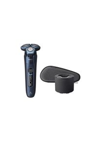 Philips , Elektrorasierer »Series 7000 S7782/50«, Reinigungsstation , blau , Bis zu 60 Minuten Betriebszeit mit einer Akkuladung