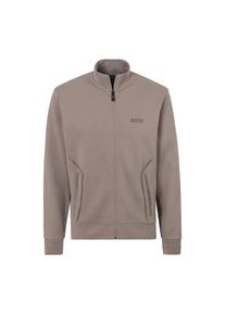 BOSS Green , Damen , Sweatjacke &raquo;Skaz Mirror&laquo; feuchtigkeitsregulierend , braun , Sweatjacke von BOSS Green Menswear